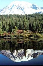 Mt Rainier and Reflection Lake - from Angela Brown